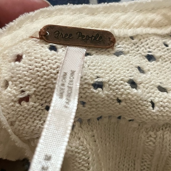 Free People Crochet Boho Dress Tunic - Picture 10 of 11